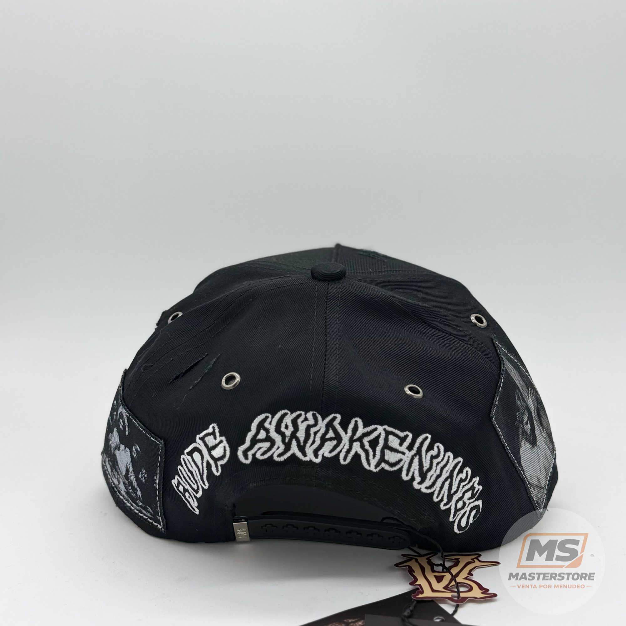 Gorra RA 3LA parches-Negra
