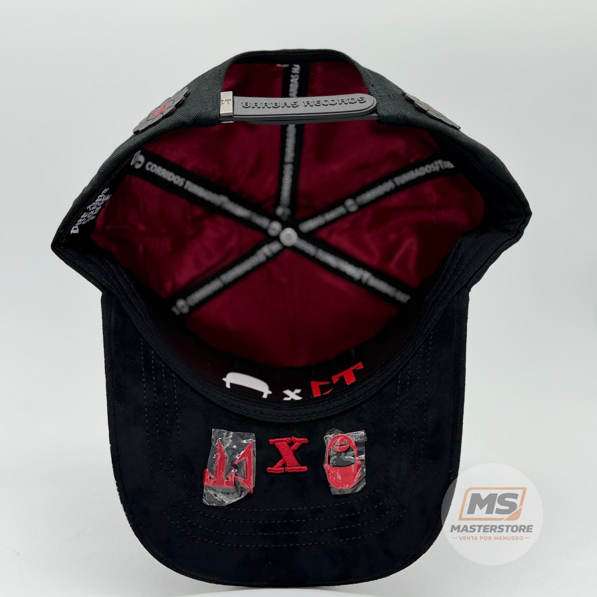 Gorra BH Flores Negra-Roja