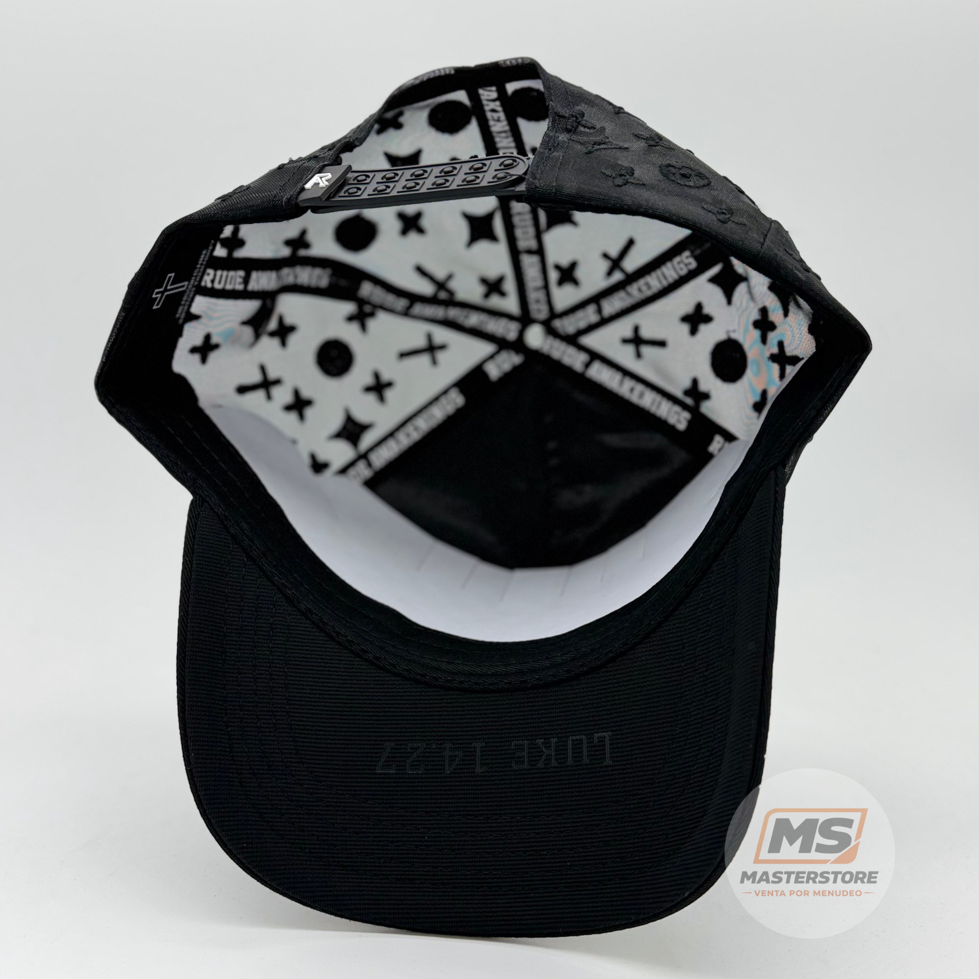 Gorra RA 3LA Negra-Malla (Copia)