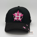 Gorra DH H-Ali Negra-Rosa