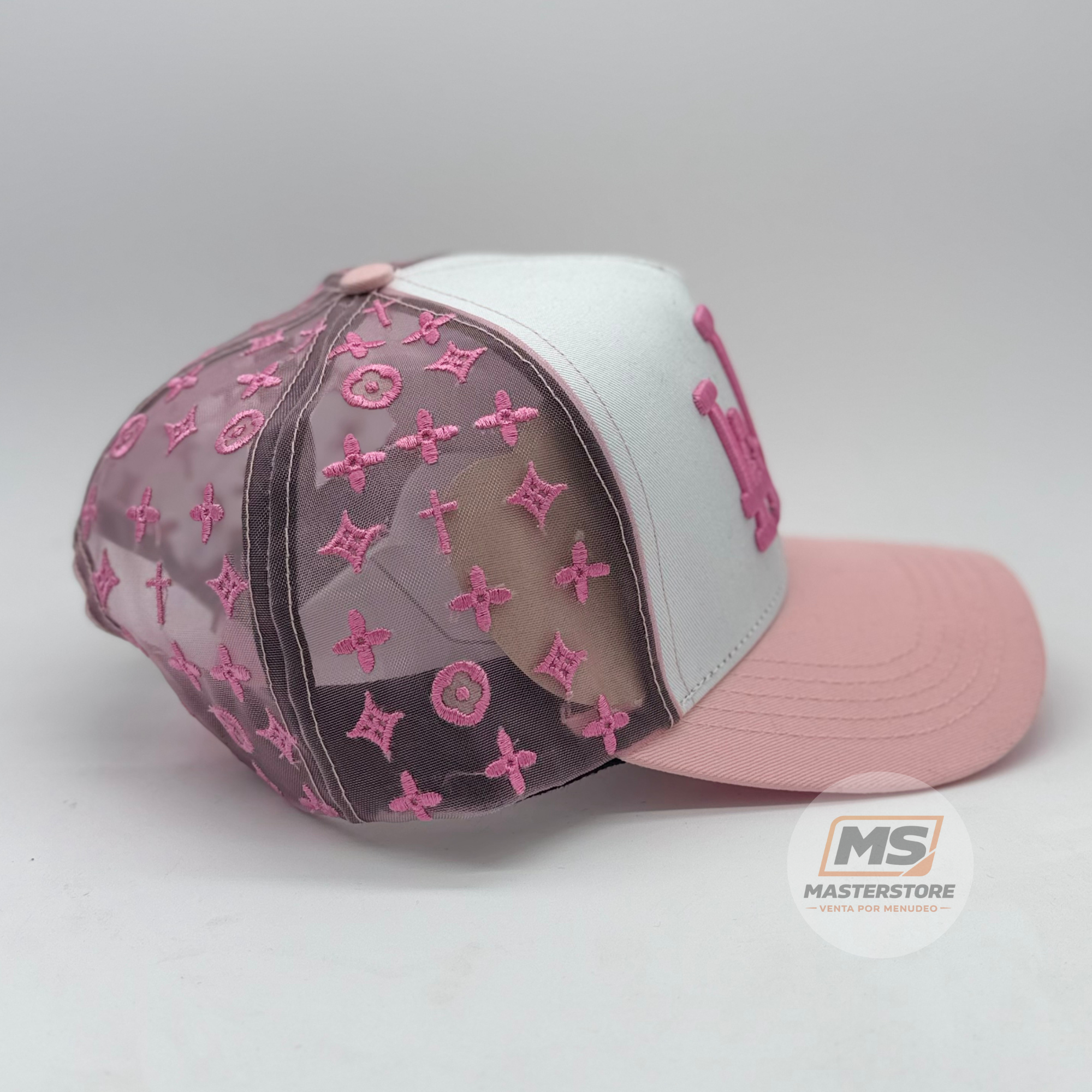 Gorra RA 3LA Rosa-Malla