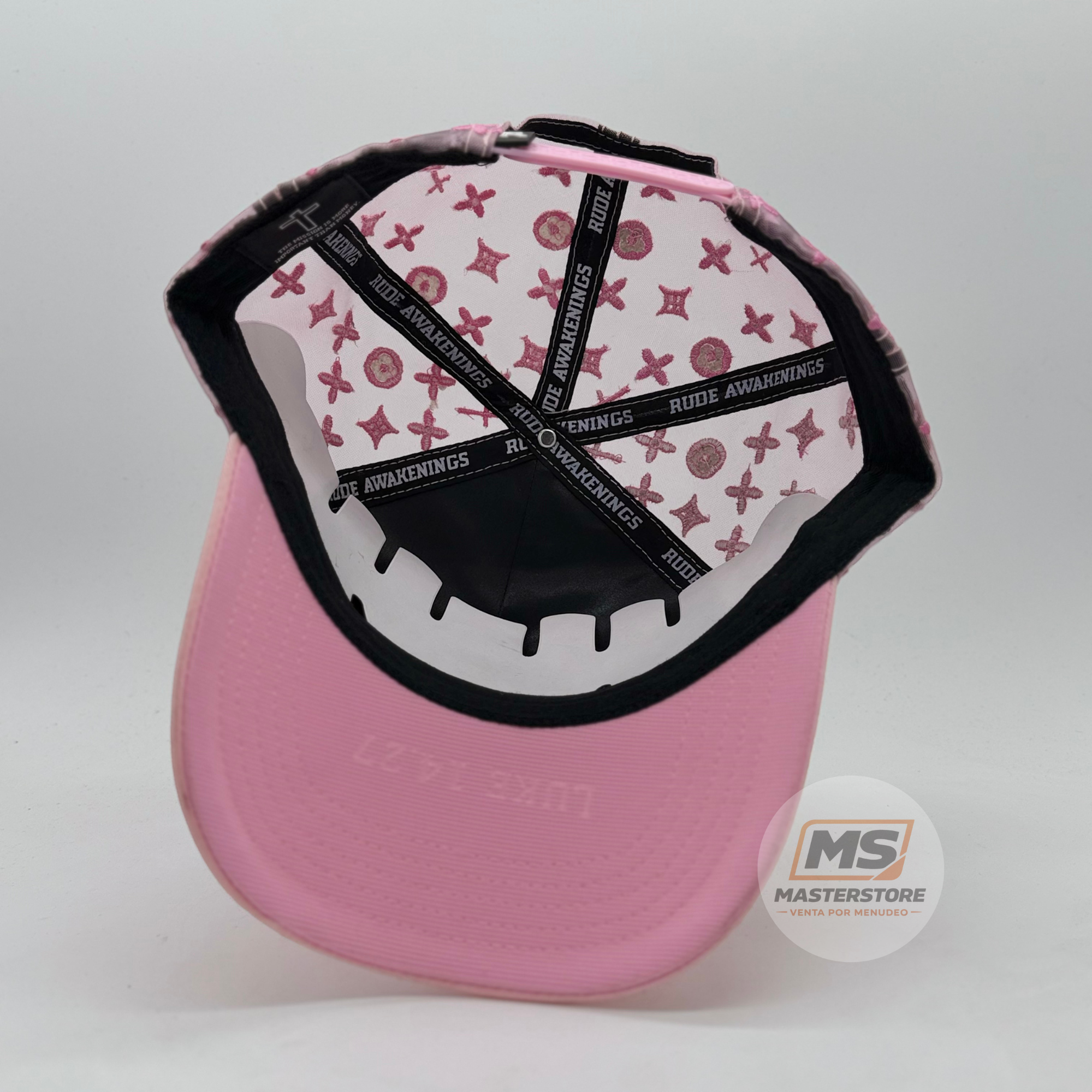 Gorra RA 3LA Rosa-Malla