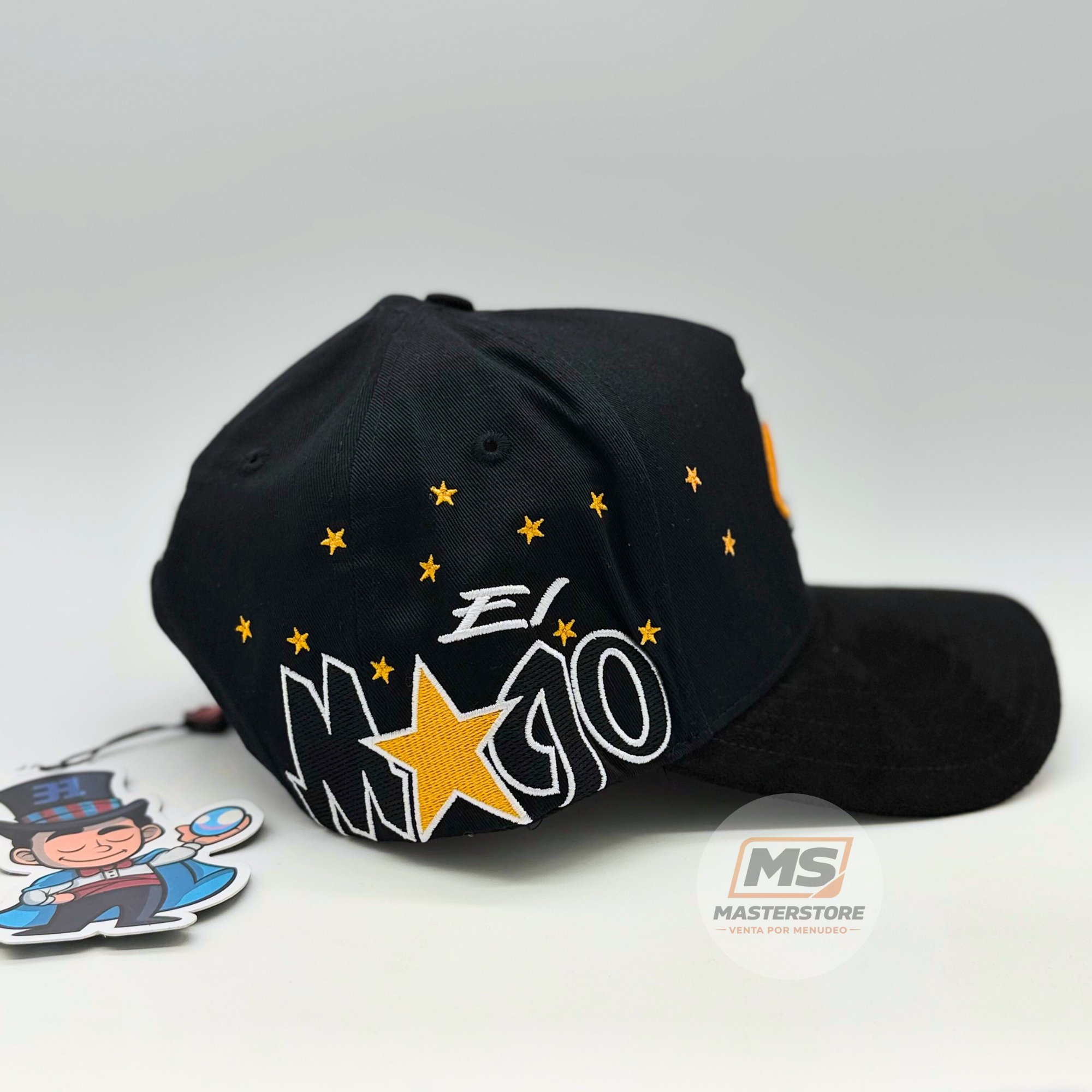 Gorra D31H Mago Amaillo-Negro