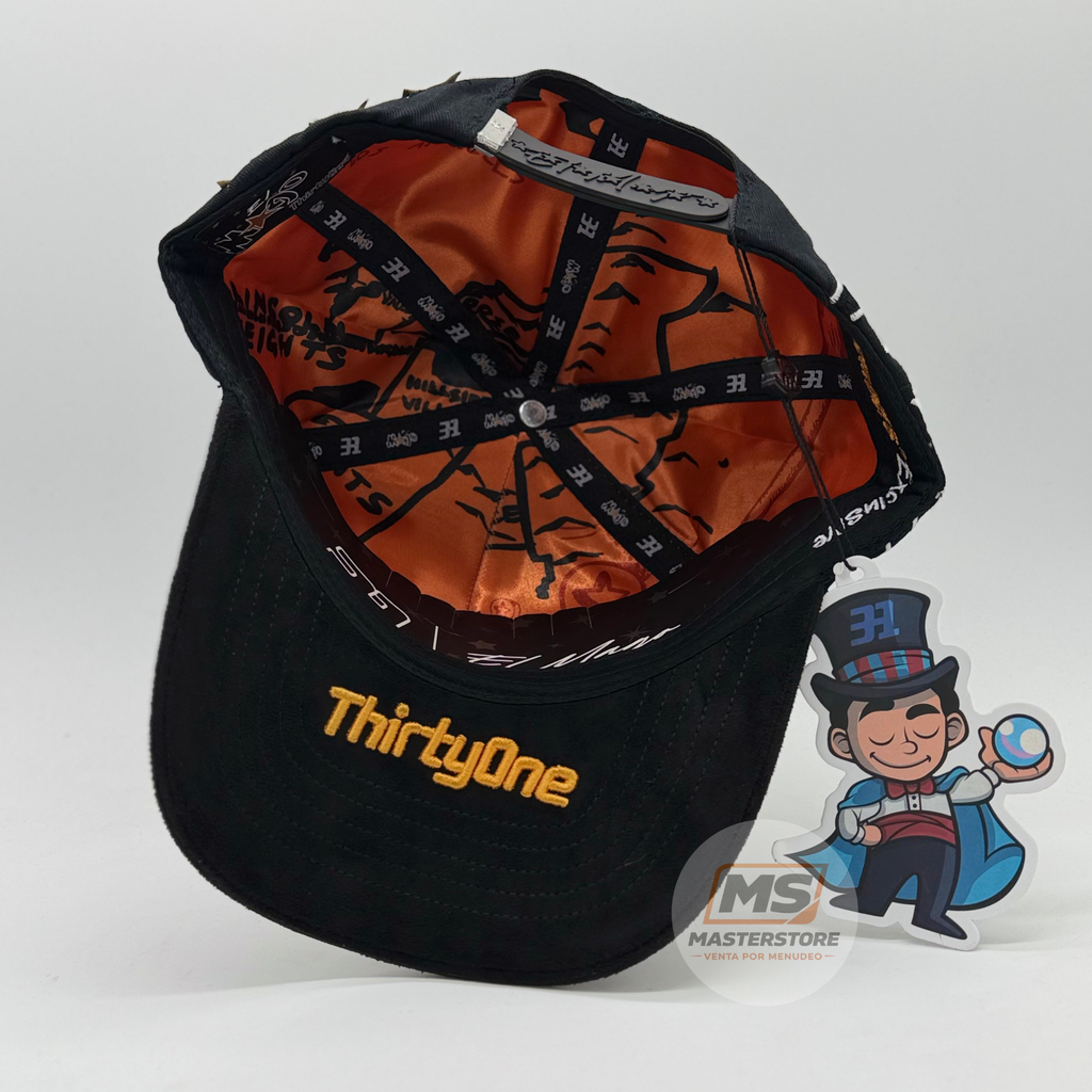 Gorra D31H Mago Amaillo-Negro