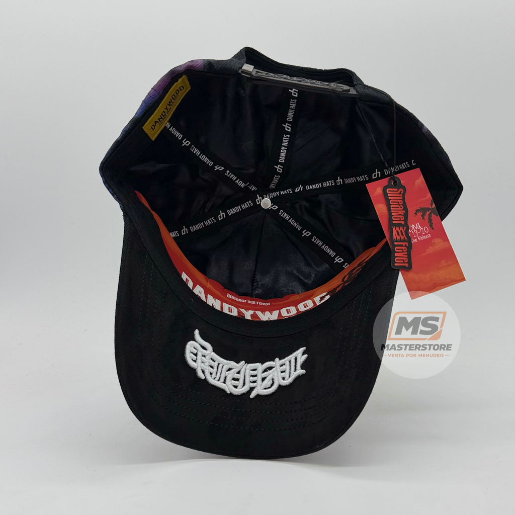 Gorra DH Flamas Moradas