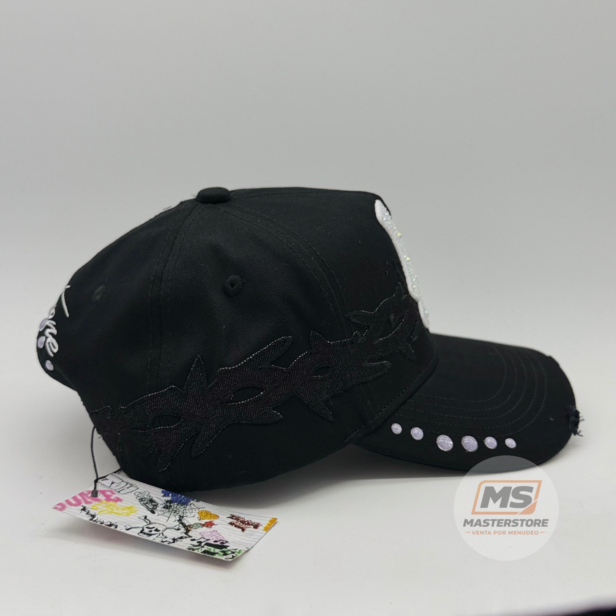 Gorra D31H LA Negro-Blanco