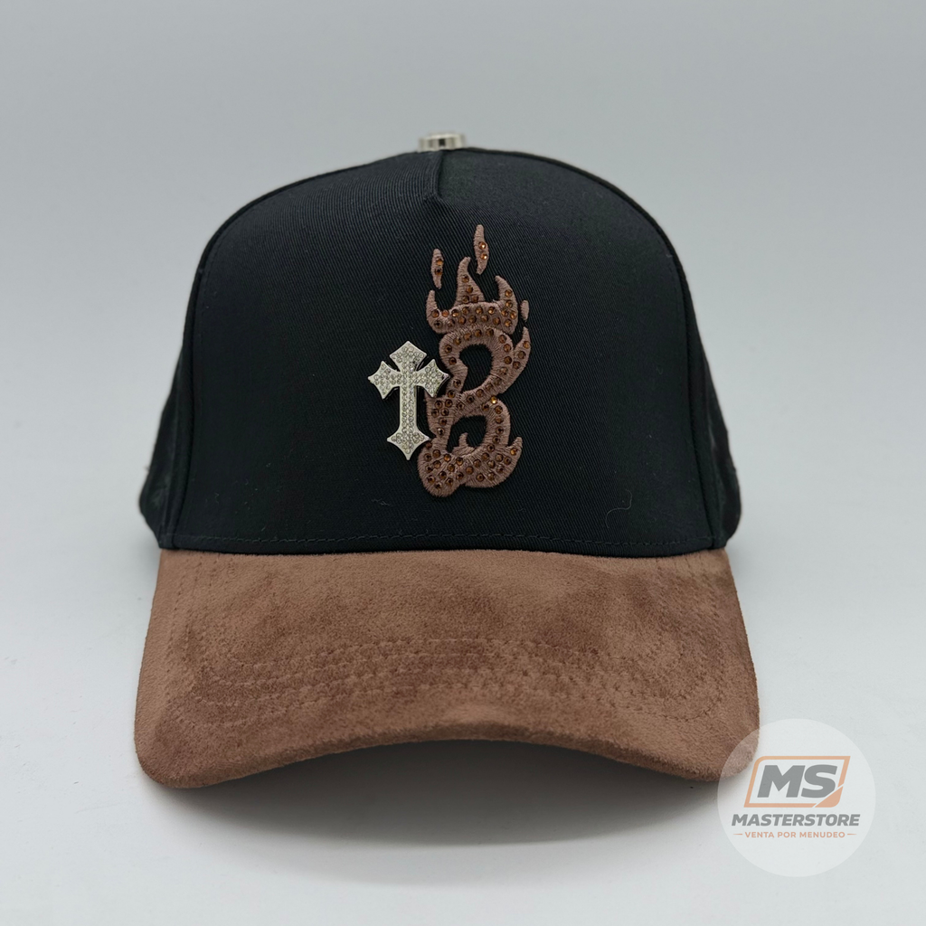 Gorra BH BC Negro-Cafe