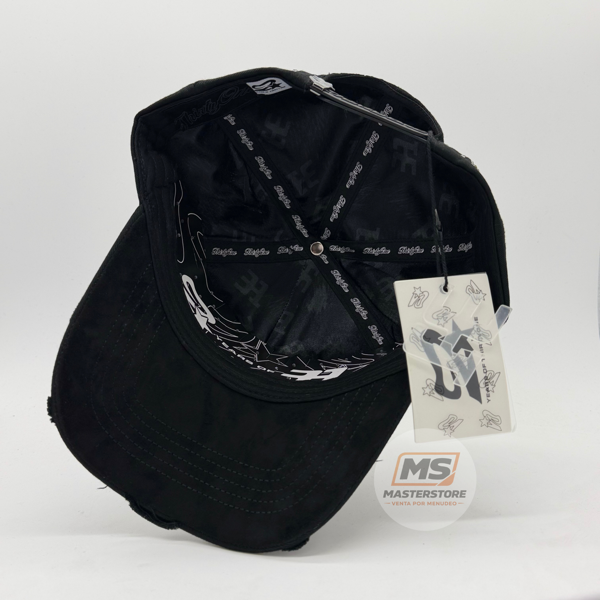 Gorra D31H LA Negra-Gris