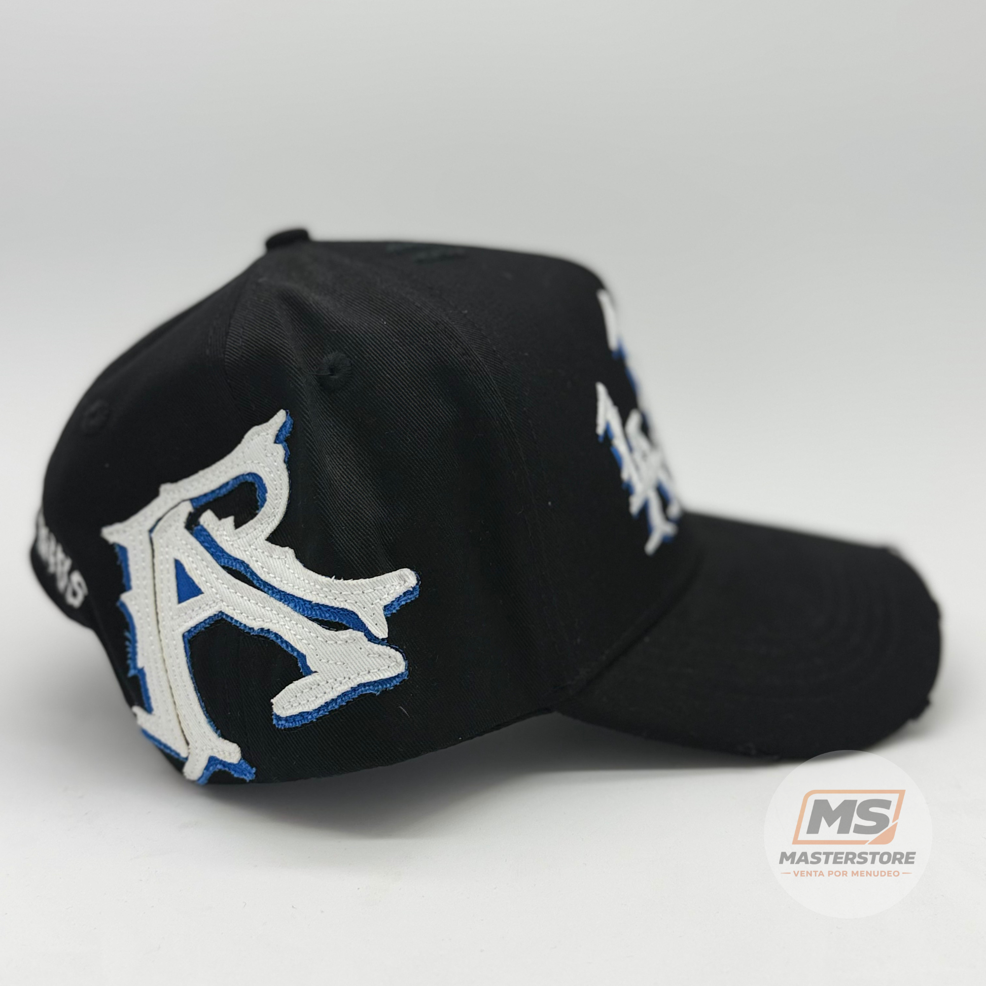 Gorra RA 3LA Negra-Azul