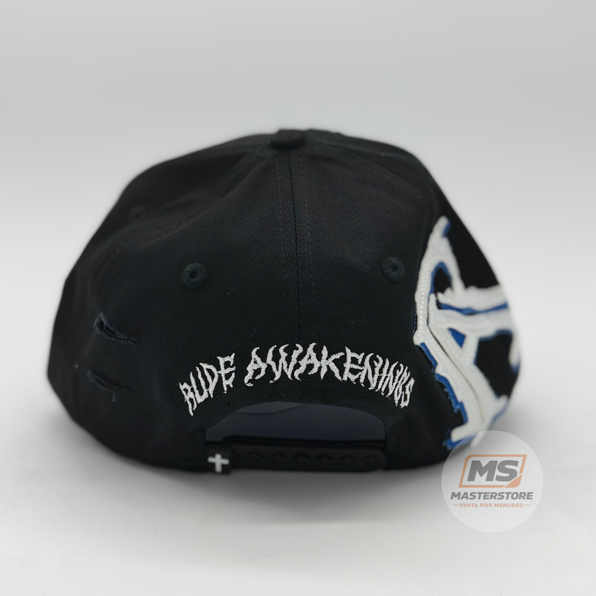 Gorra RA 3LA Negra-Azul