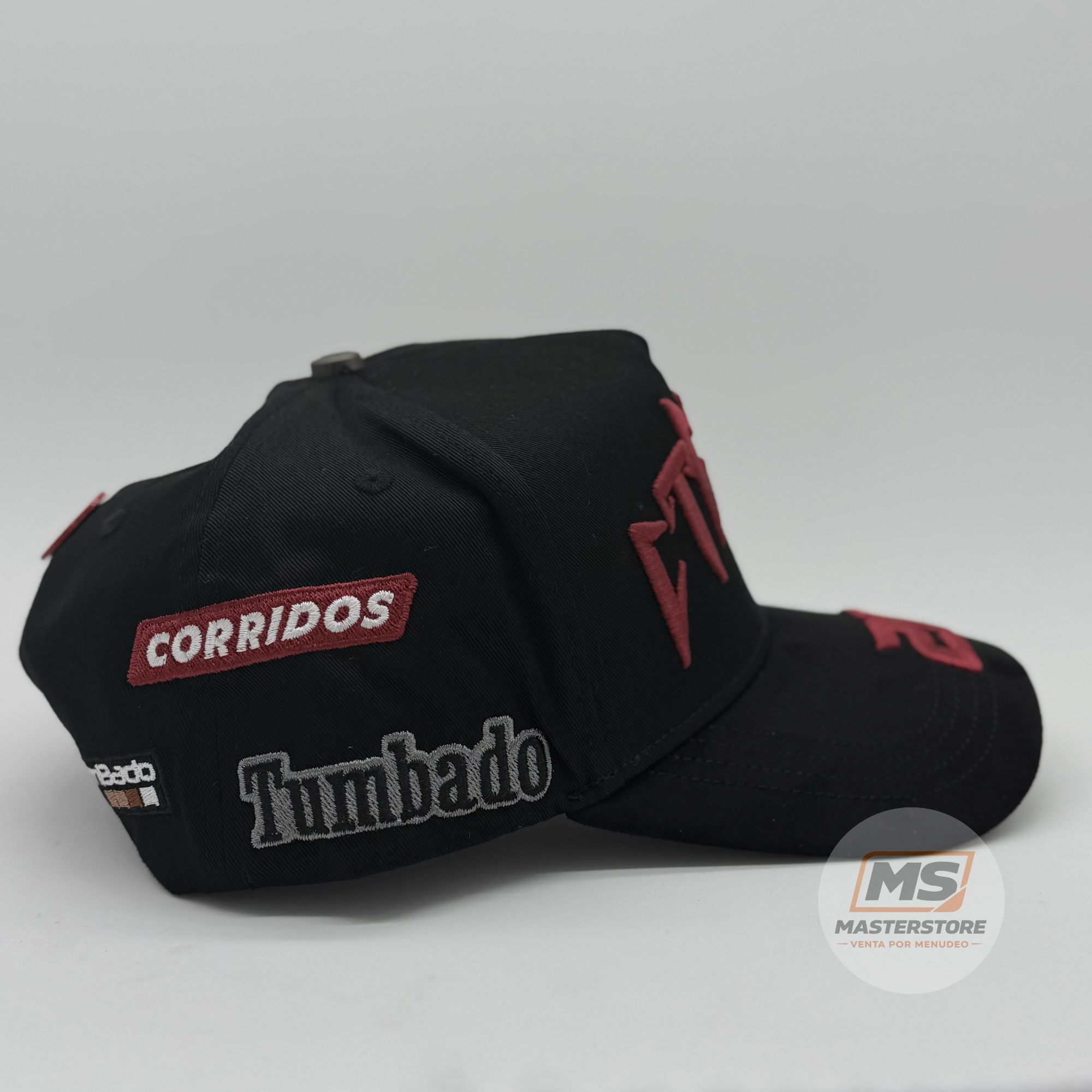 Gorra BH CT Negra-Roja