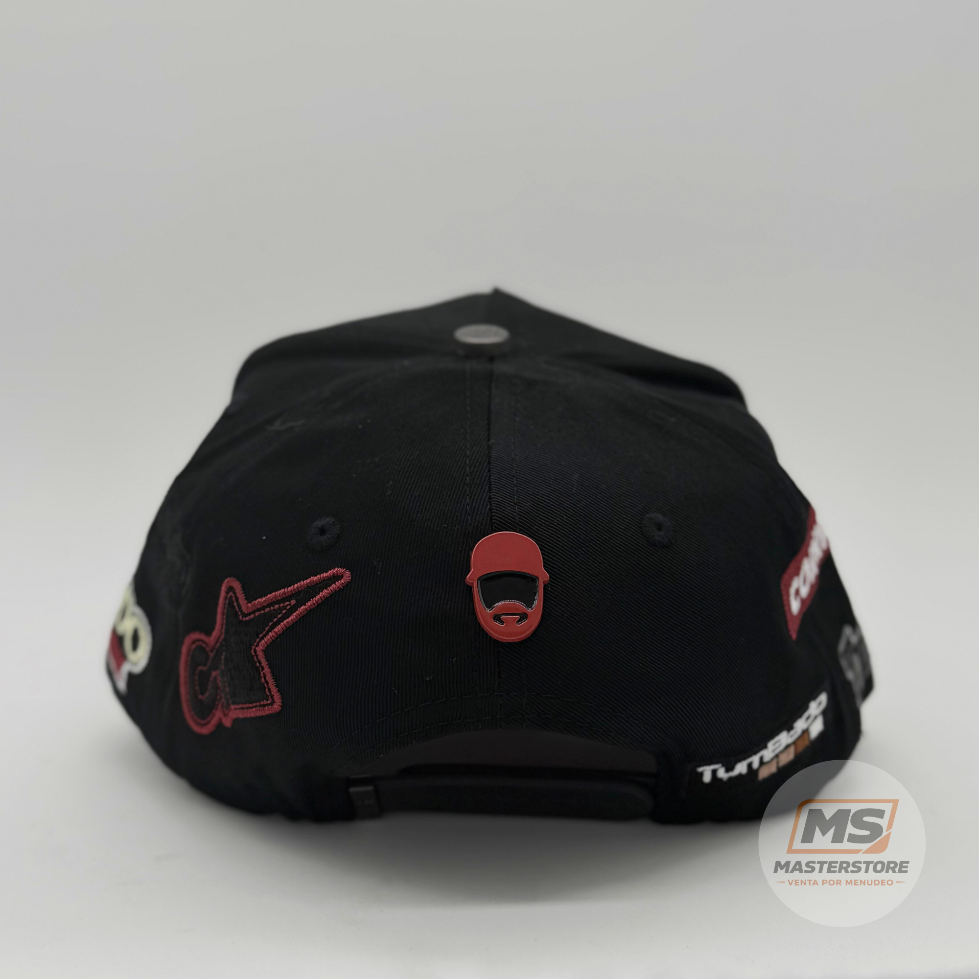 Gorra BH CT Negra-Roja