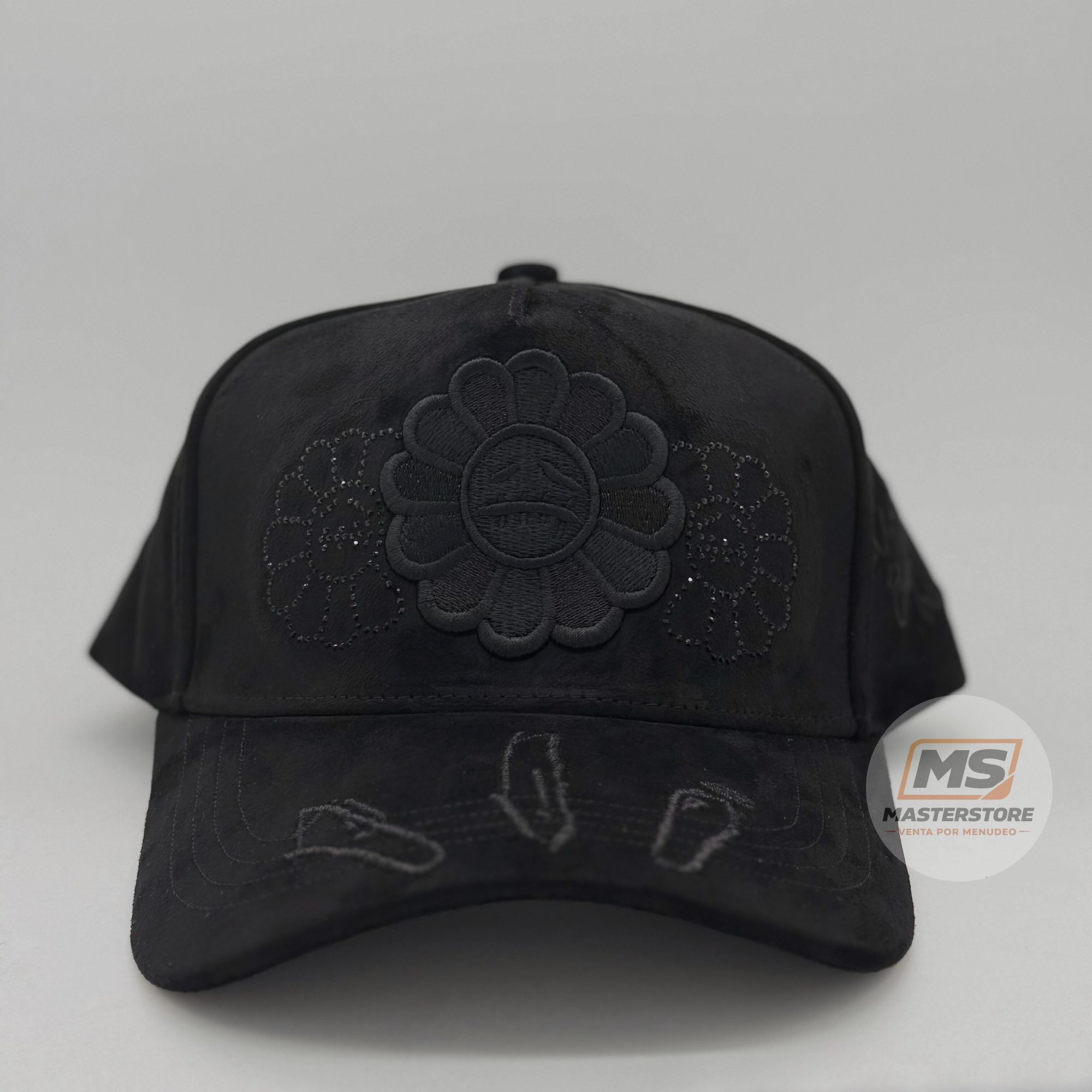 Gorra MT Negra-Gamuza