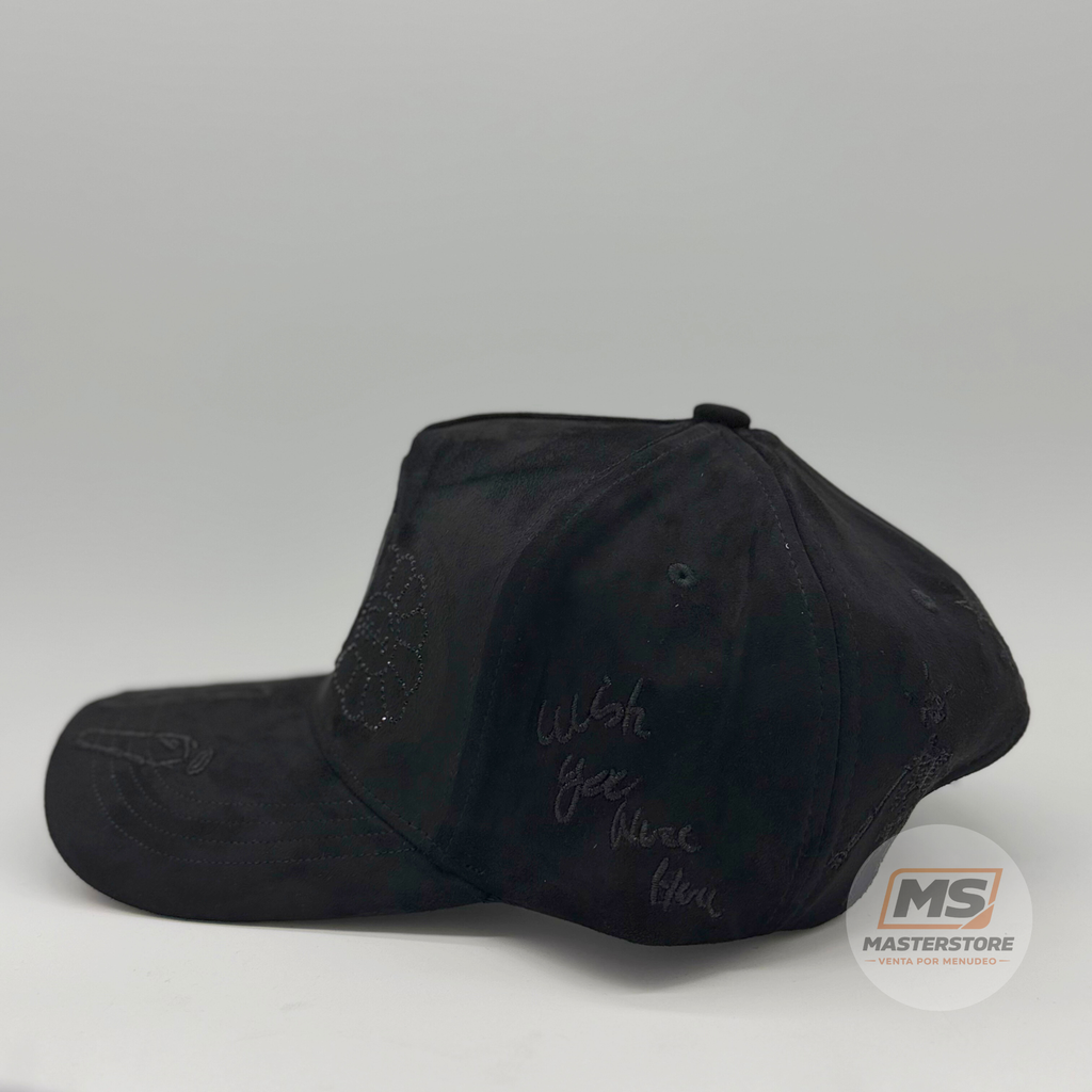 Gorra MT Negra-Gamuza