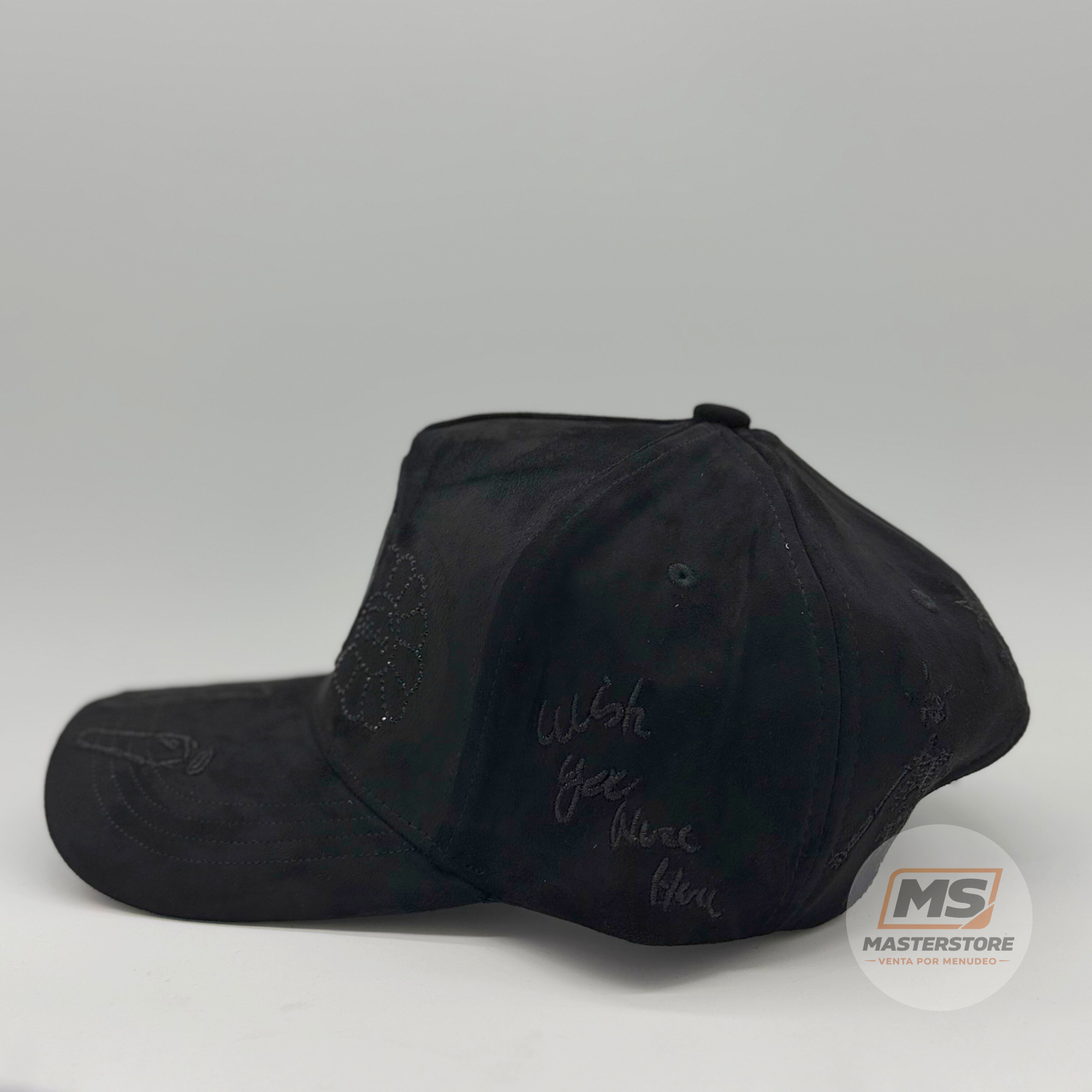 Gorra MT Negra-Gamuza