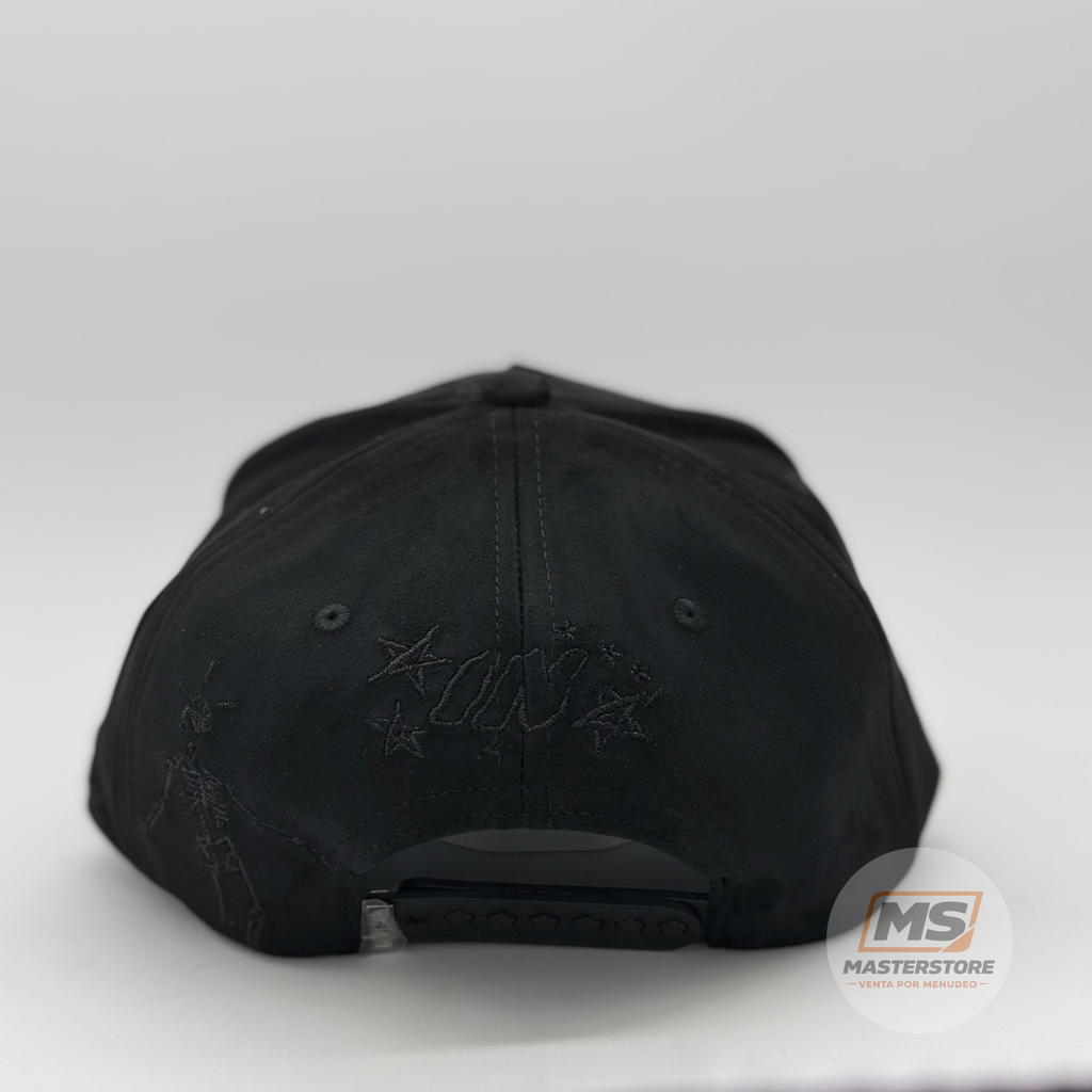 Gorra MT Negra-Gamuza