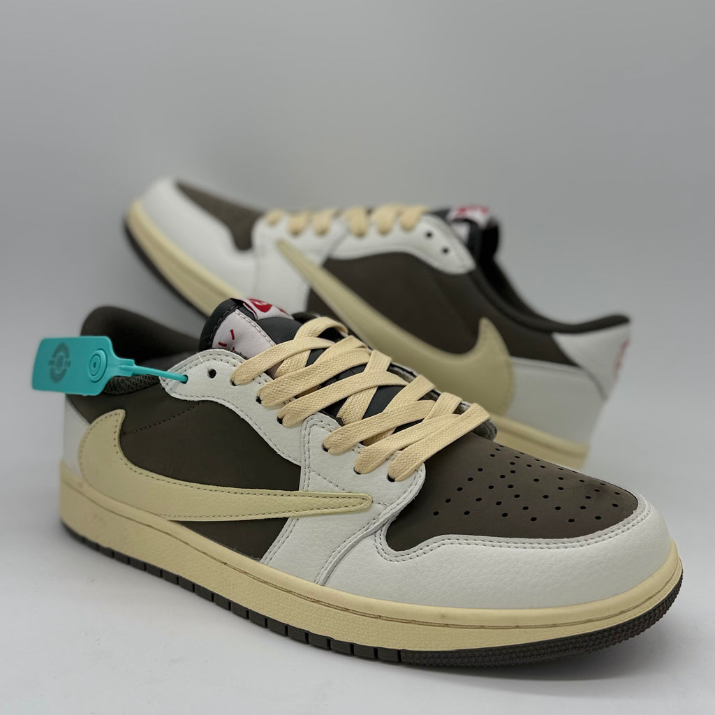 Sneakers TS Beige-Cafe-Blanco